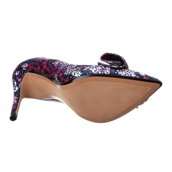 Ted Baker Zafiina Canvas Purple Pump NWT (Size 37.5) - Picture 4 of 4